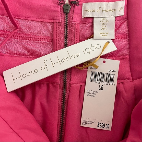 House of Harlow 1960 Pink Candy Tweed Dress - Picture 9 of 11